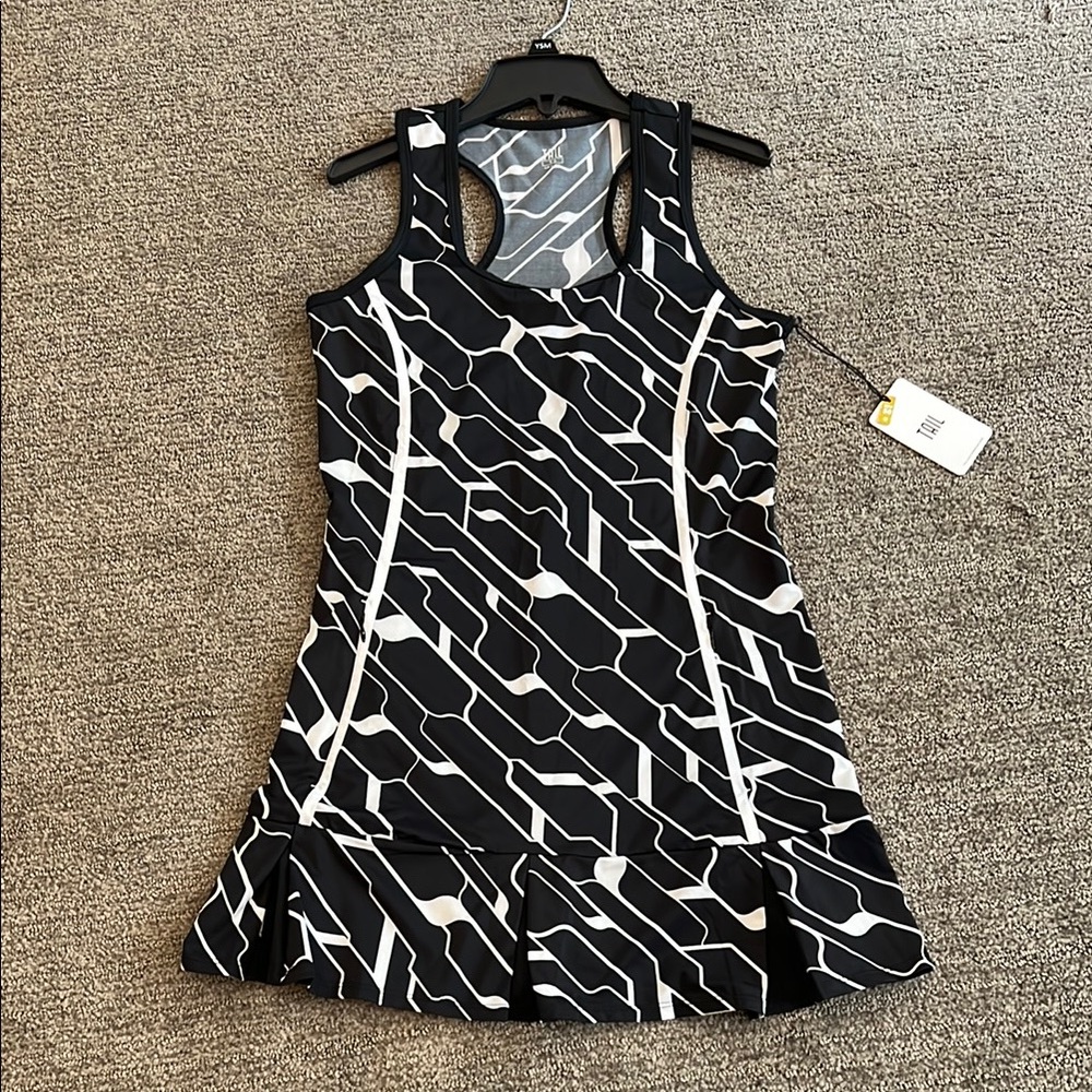 Tail Black and White tennis dress. Size XS